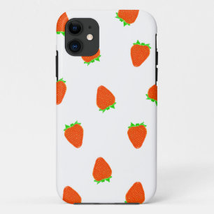 aardbeienpatroon Case-Mate iPhone case