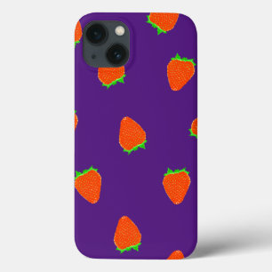 Aardbeienpatroon Case-Mate iPhone Case