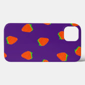 Aardbeienpatroon Case-Mate iPhone Case (Achterkant (horizontaal))