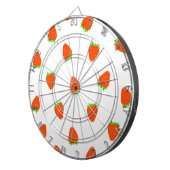 aardbeienpatroon dartbord (Voorkant Rechts)