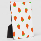 aardbeienpatroon fotoplaat (Zijkant)