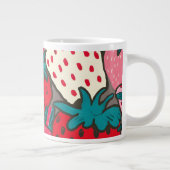 Aardbeienpatroon Grote Koffiekop (Rechts)