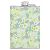 Aardbeienpatroon Heupfles (Achterkant)