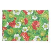 Aardbeienpatroon Kussensloop (Achterkant)