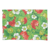 Aardbeienpatroon Kussensloop (Voorkant)