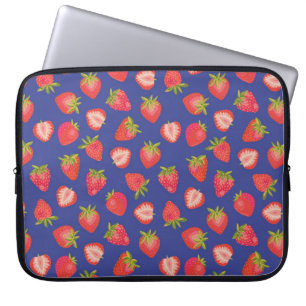 Aardbeienpatroon Laptop Sleeve