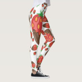 Aardbeienpatroon Leggings (Rechts)
