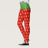 Aardbeienpatroon Leggings (Links)