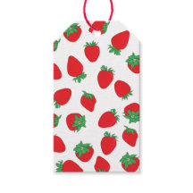 Aardbeienpatroon met naamtekst