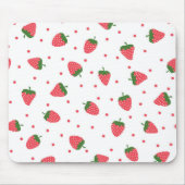 Aardbeienpatroon Muismat (Voorkant)