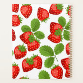Aardbeienpatroon Planner (Achterkant)