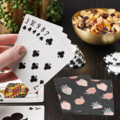 Aardbeienpatroon Pokerkaarten (Insitu)