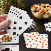 aardbeienpatroon pokerkaarten (Insitu)
