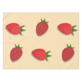 Aardbeienpatroon voor vruchtenzomertijd goede bes tafelkleed (Voorkant (Horizontaal))