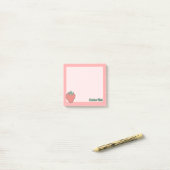 Aardbeienpictogram Post-it noten Post-it® Notes (Op bureau)