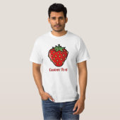 Aardbeienpictogram T-Shirt (Voorkant volledig)