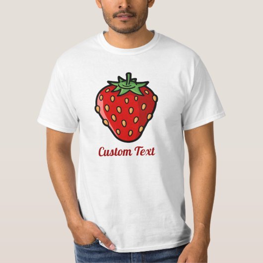 Aardbeienpictogram T-Shirt (Voorkant)
