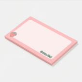 Aardbeienpictogramnotities Post-it® Notes (Schuin)