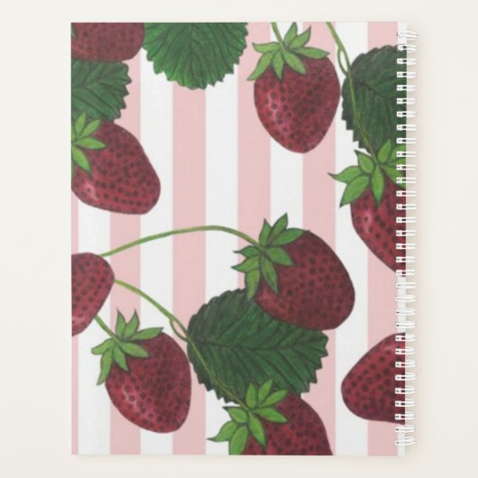 Aardbeienplant Planner (Achterkant)