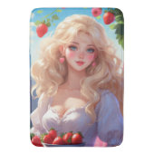 Aardbeienprinses Badmat (Voorkant Verticaal)