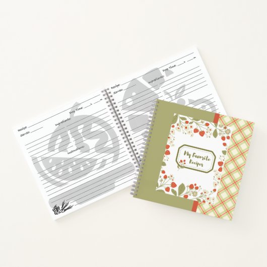 Aardbeienrecept Boek (Binnen)