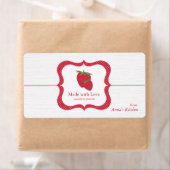 Aardbeienreserves - Etiketten voor voedselverpakki (Insitu)