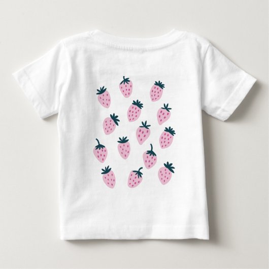 Aardbeienroze baby (Achterkant)