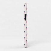 Aardbeienroze Case-Mate iPhone Case (Achterkant/rechts)