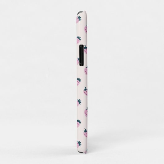 Aardbeienroze Case-Mate iPhone Case (Achterkant/rechts)
