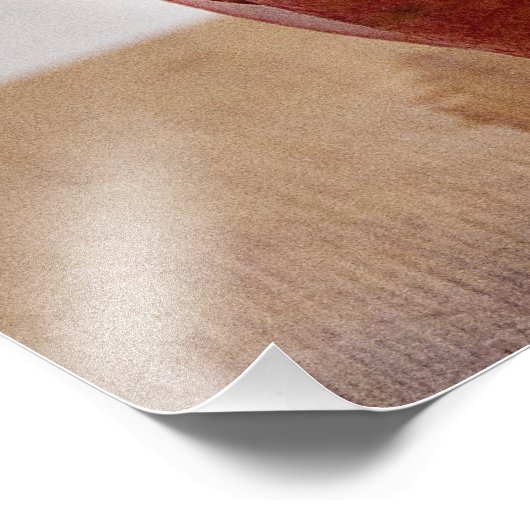 Aardbeiensap en unieke fruitfoto foto afdruk (Hoek)