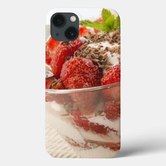 Aardbeiensap met vers yoghurt Case-Mate iPhone case (Achterkant)