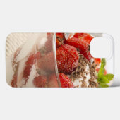 Aardbeiensap met vers yoghurt Case-Mate iPhone case (Achterkant (horizontaal))