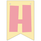 Aardbeiensapdoos Gelukkige Verjaardag Vlaggetjes (Tweede vlag)