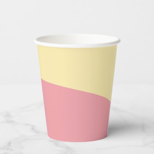 Aardbeiensapdoos Papieren Bekers (Achterkant)