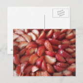 Aardbeiensappen Briefkaart (Voorkant / Achterkant)