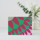 Aardbeienscales Briefkaart (Staand voorkant)