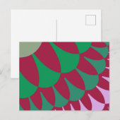 Aardbeienscales Briefkaart (Voorkant / Achterkant)