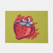 Aardbeienschenken Deurmat (Voorkant)