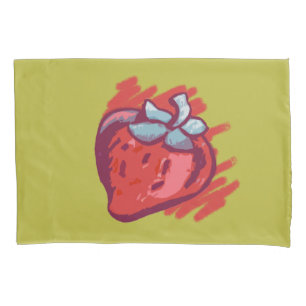 Aardbeienschenken Kussensloop