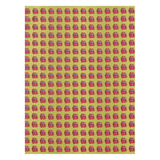 Aardbeienschenken Tafelkleed (Voorkant)