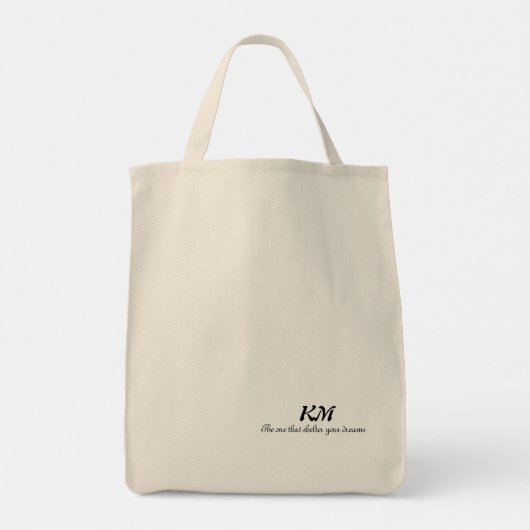 Aardbeienschilderij Canvas tas (Achterkant)