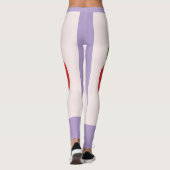 Aardbeienschilderij Leggings (Achterkant)