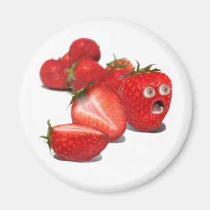 Aardbeienschok Magneet