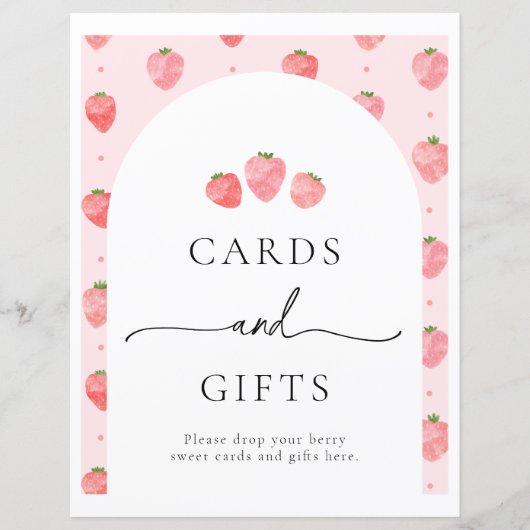 Aardbeienschotel | Aardbeienteken (Voorkant)