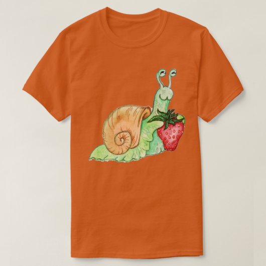 Aardbeienslak T-shirt (Design voorkant)