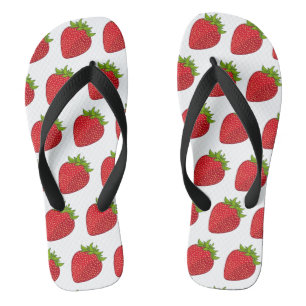 Aardbeienslappen Teenslippers
