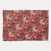 Aardbeienslijmen, gezonde voedselsnack, rode vruch theedoek (Horizontaal)