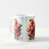 Aardbeiensplash Koffiemok (Voorkant links)