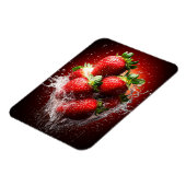 Aardbeiensplash Magneet (Linkerzijde)