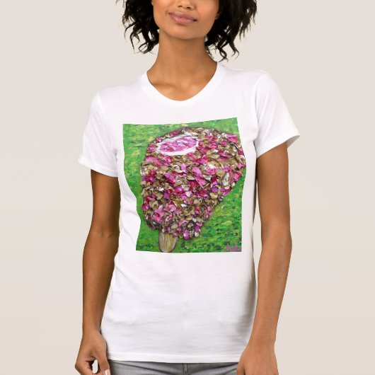 Aardbeienstaafbalk T-shirt (Voorkant)